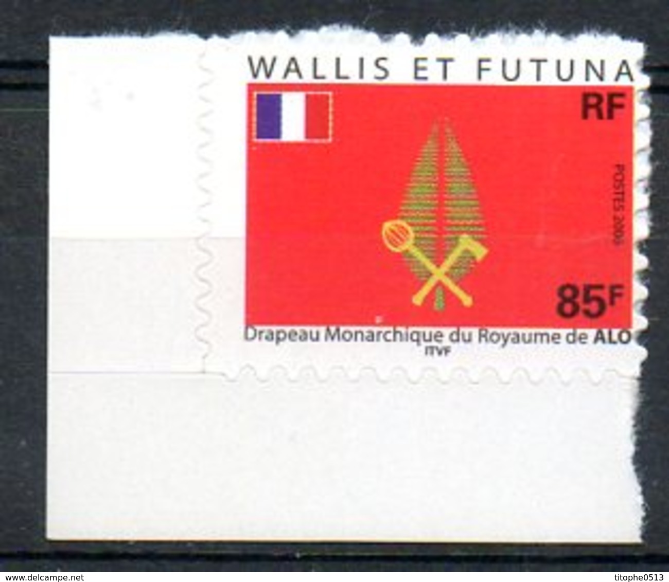 WALLIS & FUTUNA. N°652 De 2006. Drapeau Monarchique Du Royaume D'Alo. - Unused Stamps