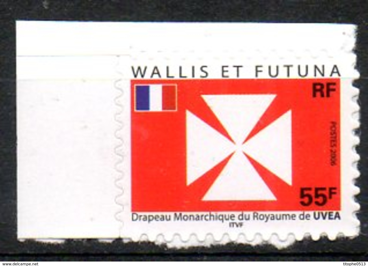 WALLIS & FUTUNA. N°657 De 2006. Drapeau Monarchique Du Royaume D'Uvéa. - Unused Stamps