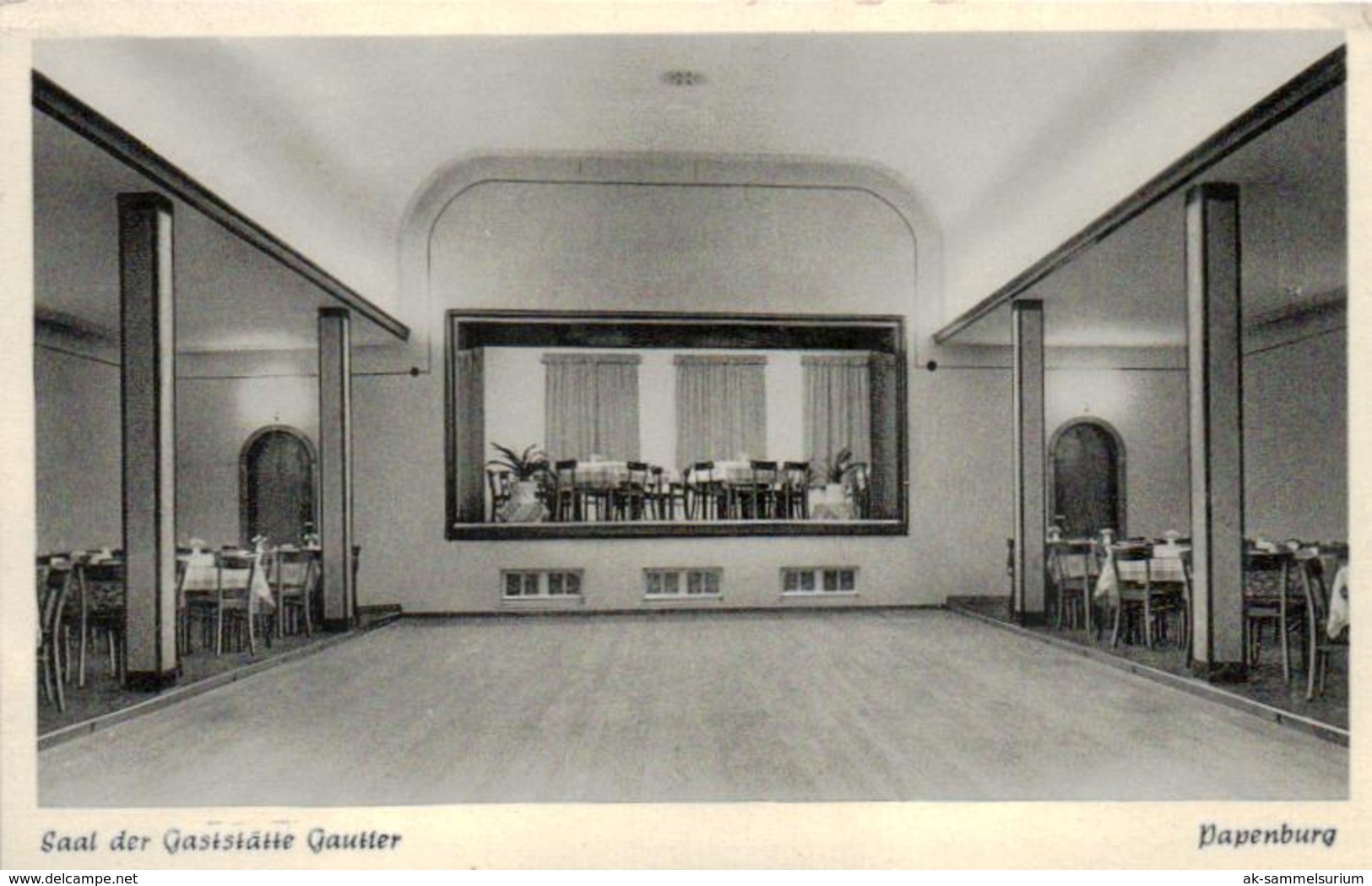 Papenburg / Saal Der Gaststätte Gautier (D-KW127) - Papenburg