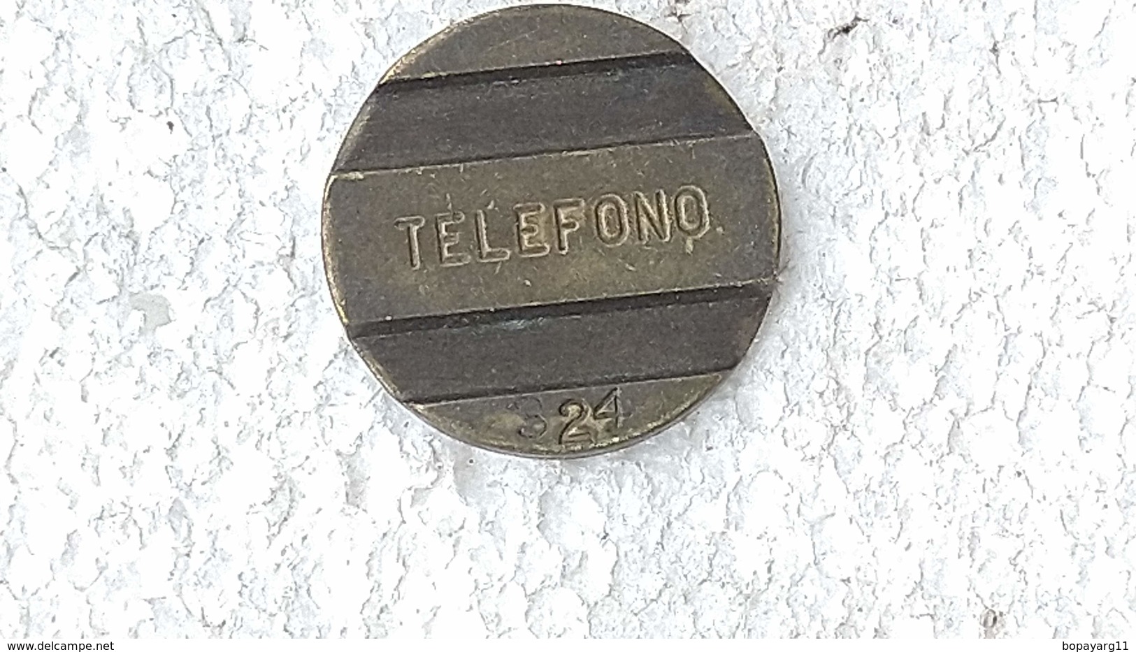 GETTONE FICHA TOKEN JETON Phone Token Argentina Entel #4 - Casino