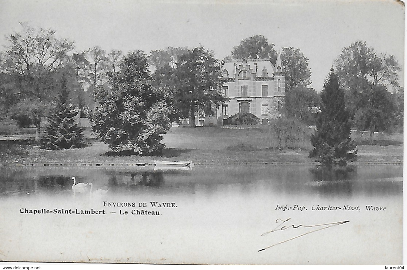 LASNE. CHAPELLE SAINT LAMBERT. LE CHATEAU - Lasne