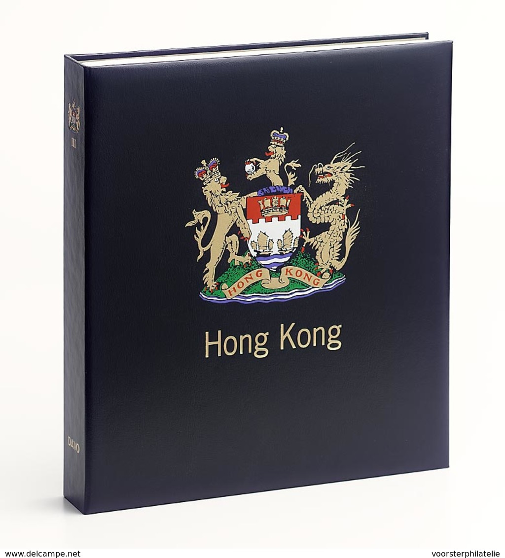 DAVO LUXE ALBUM ++ HONG KONG GREAT BRITTAIN III 1990-1997 ++ 10% DISCOUNT LIST PRICE!!! - Sonstige & Ohne Zuordnung