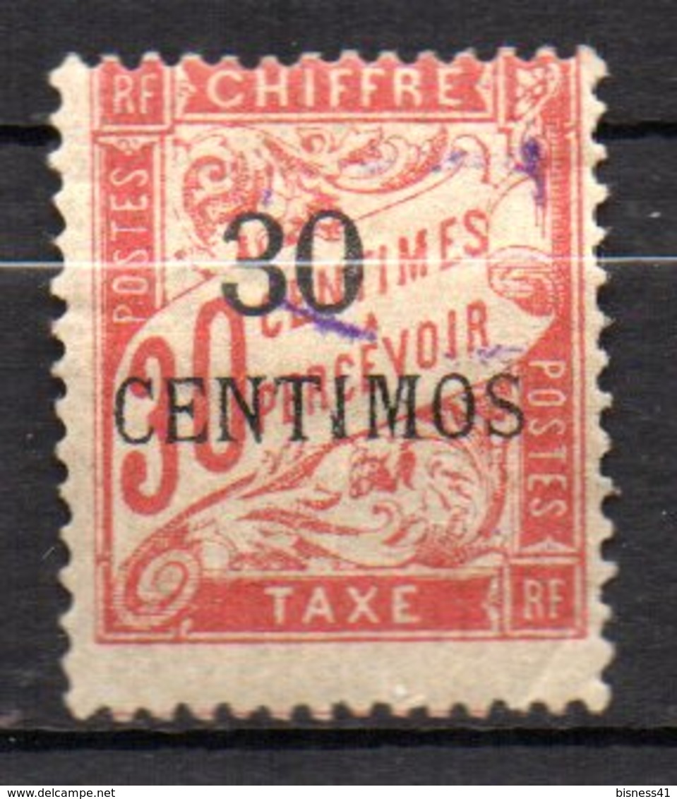 Col17  Colonie Maroc Taxe  N° 3 Oblitéré Cote 30,00 Euros - Timbres-taxe