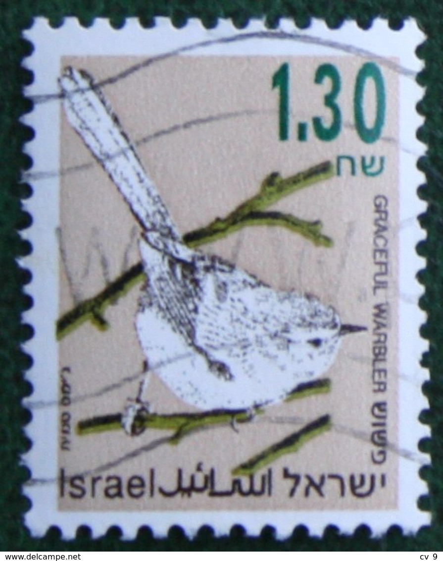 1.30 Vogel Bird Oiseaux 1993 Mi 1280 Used Gebruikt Oblitere ISRAEL - Gebruikt (zonder Tabs)