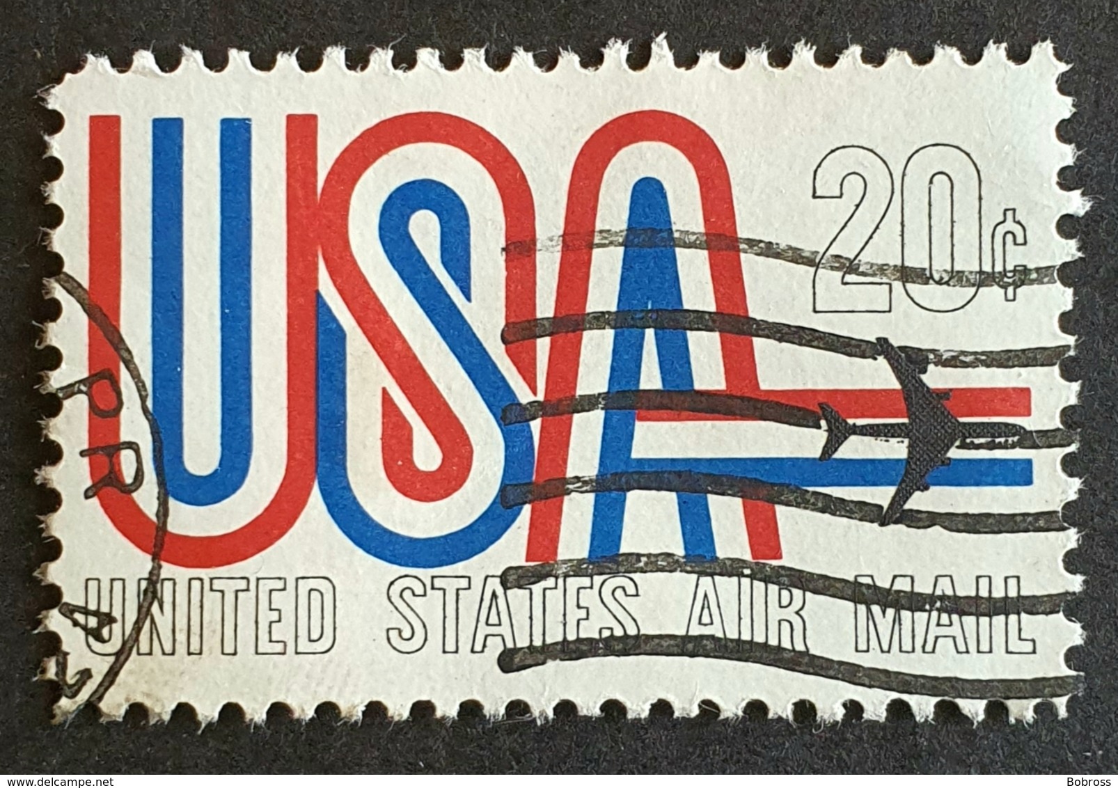 Airmail, #C75, Usa And Jet, United States Of America, USA, Used - 2b. 1941-1960 Nuevos