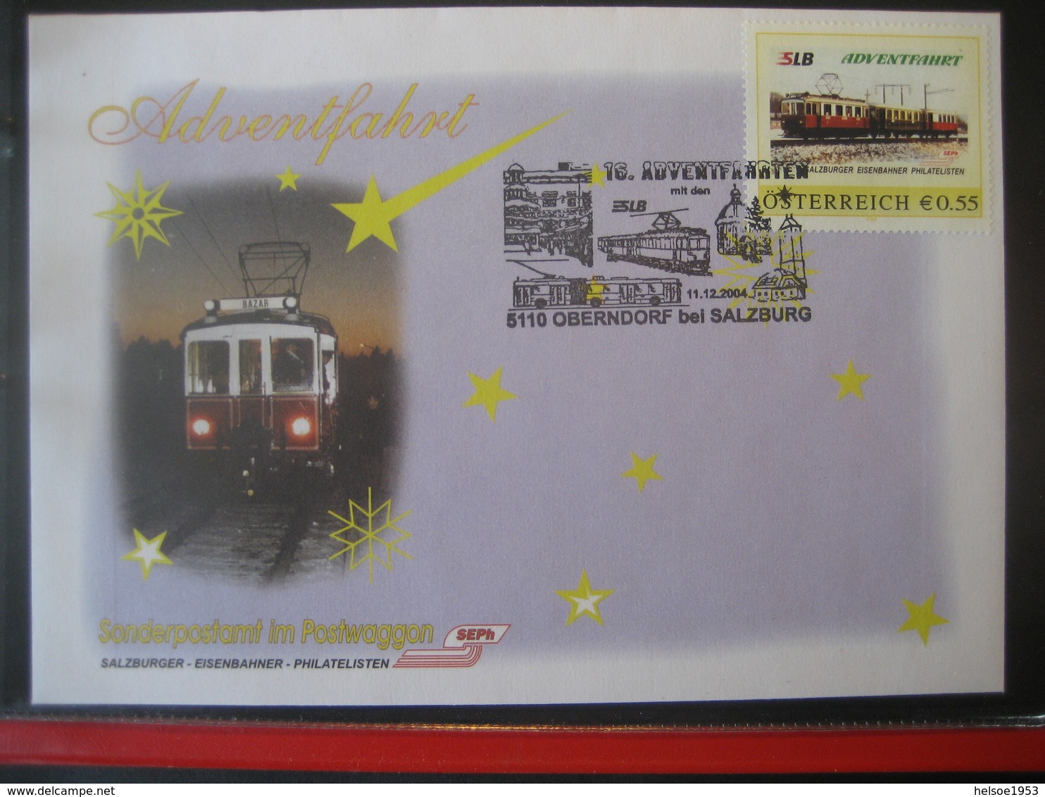Österreich- Oberndorf 11.12.2004 Von Der 16. Adventfahrt - Lettres & Documents