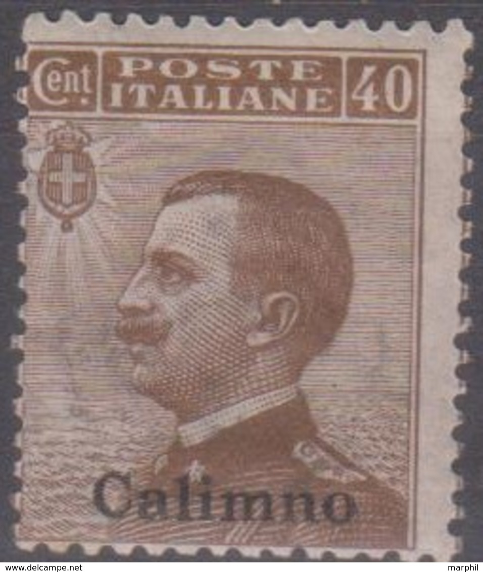 Italia Colonie Egeo Calino 1912 SaN° 6 MNH/** Vedere Scansione - Ägäis (Calino)