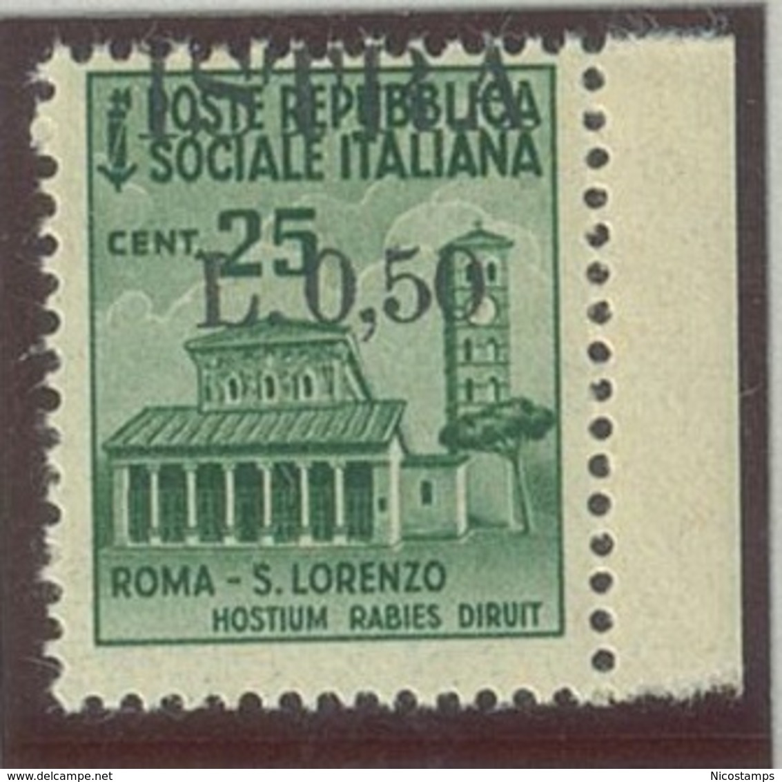 ITALIA - OCC. JUGOSLAVA DELL' ISTRIA SASS. 24b NUOVO - Occ. Yougoslave: Istria