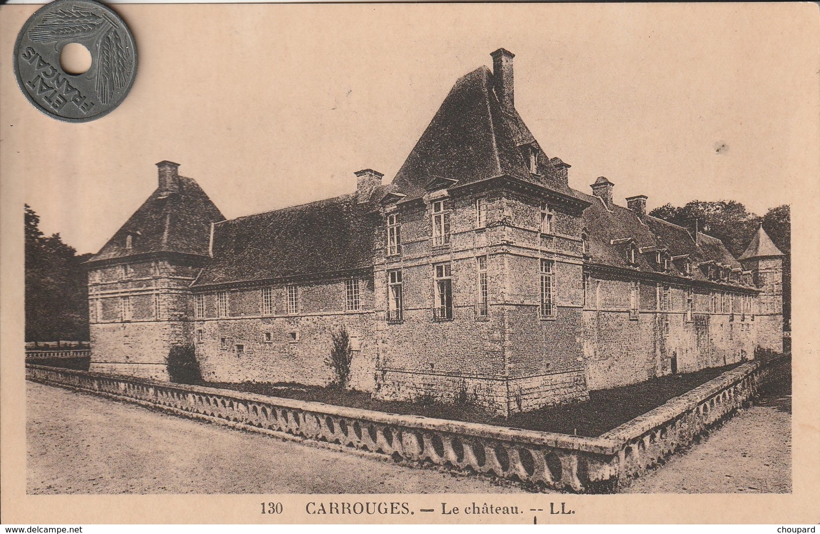 61 - Carte Postale Ancienne  De  CARROUGES  Le Chateau - Carrouges