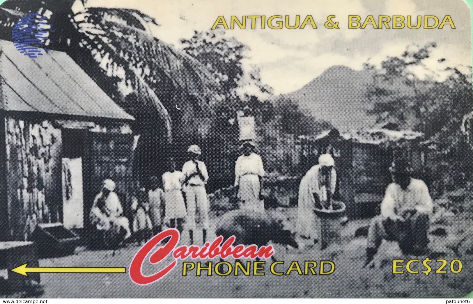 ANTIGUA Et BARBUDA  -  Phonecard  -  Rural Antiguan Family 1905  -  EC $ 20 - Antigua U. Barbuda