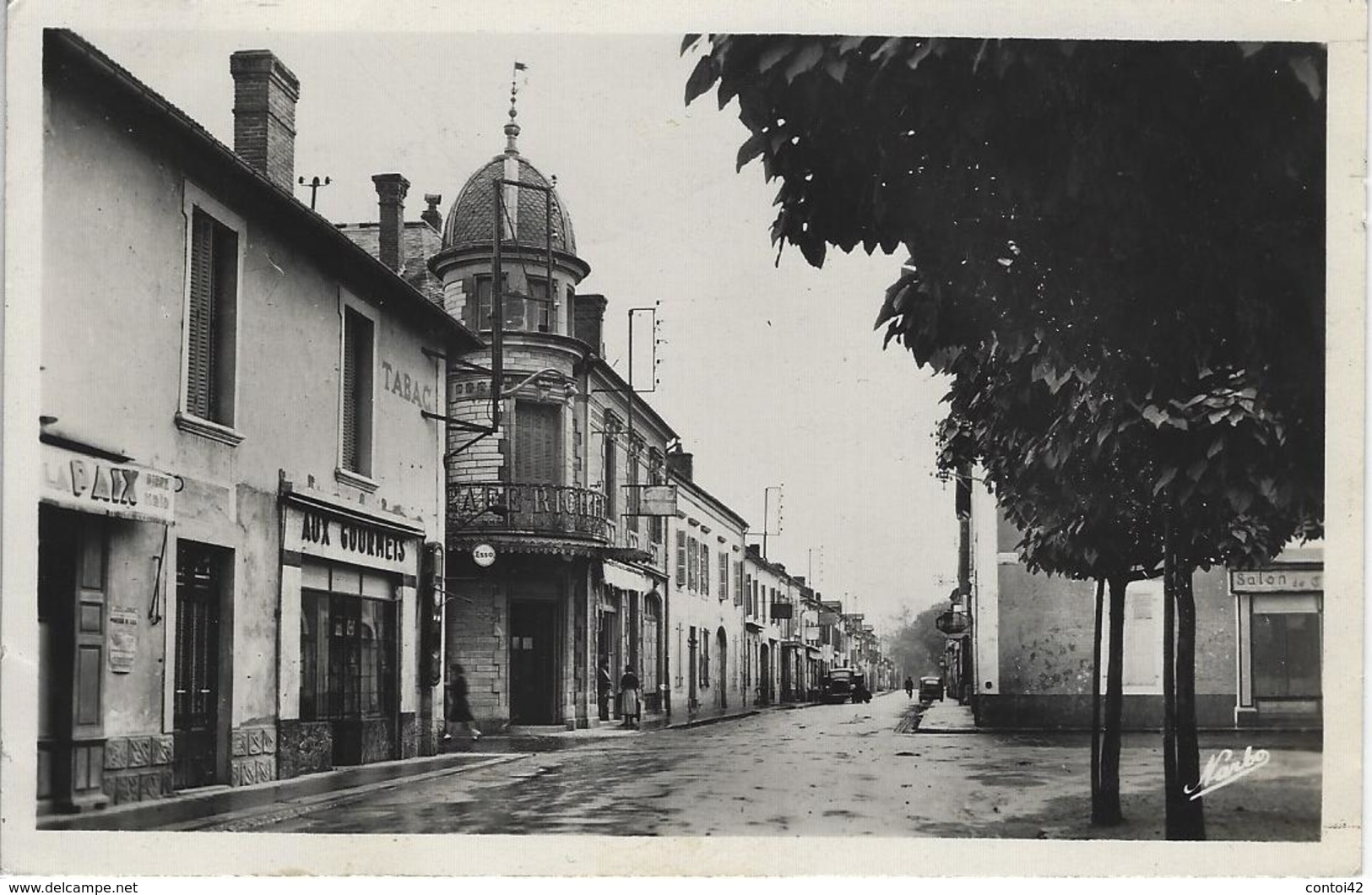 65 RABASTEN DE BIGORRE RUE DE MIRANDE COMMERCES HAUTES PYRENEES - Rabastens De Bigorre