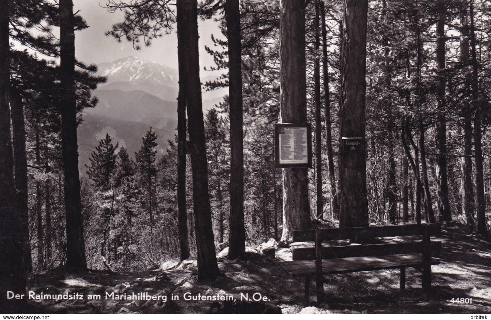 Mariahilfberg Bei Gutenstein * Raimundsitz, Wallfahrtsort * Österreich * AK2230 - Gutenstein