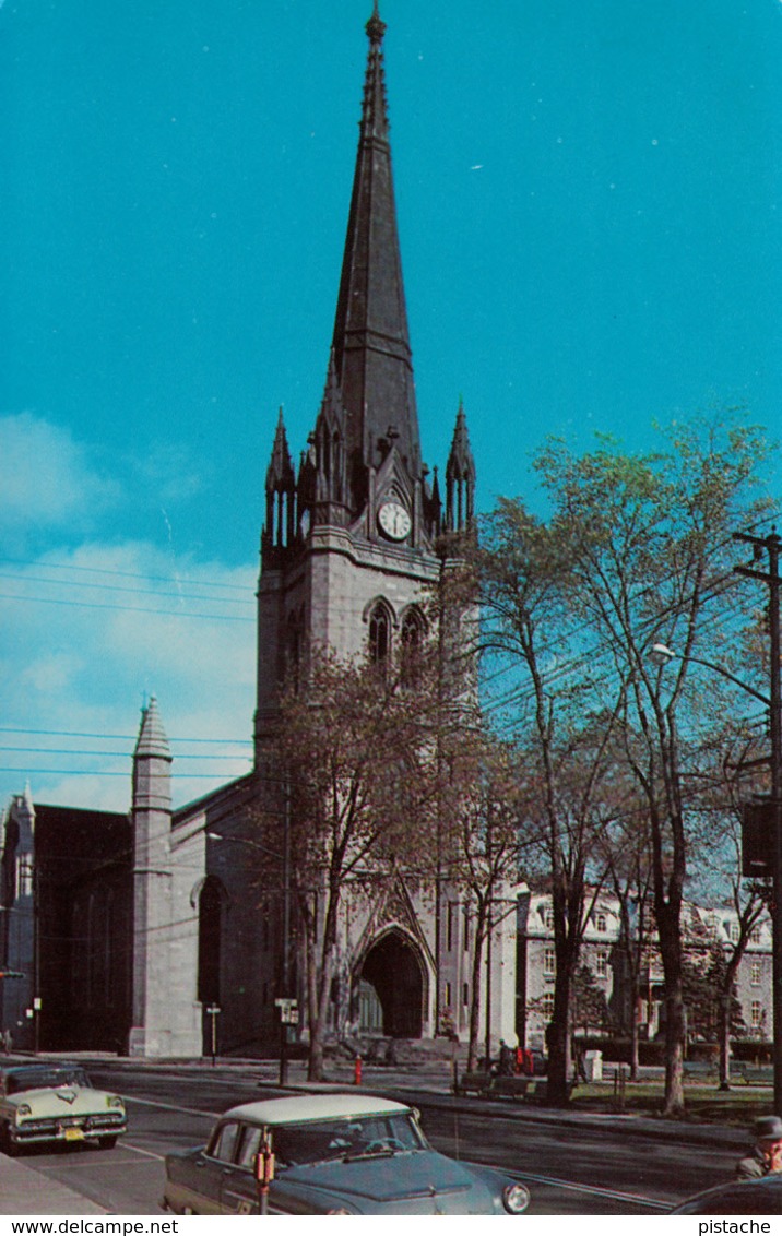 Trois-Rivières Québec - Cathédrale Cathedral Church Église Religion - Cars Voitures - Written 1962 - 2 Scans - Trois-Rivières