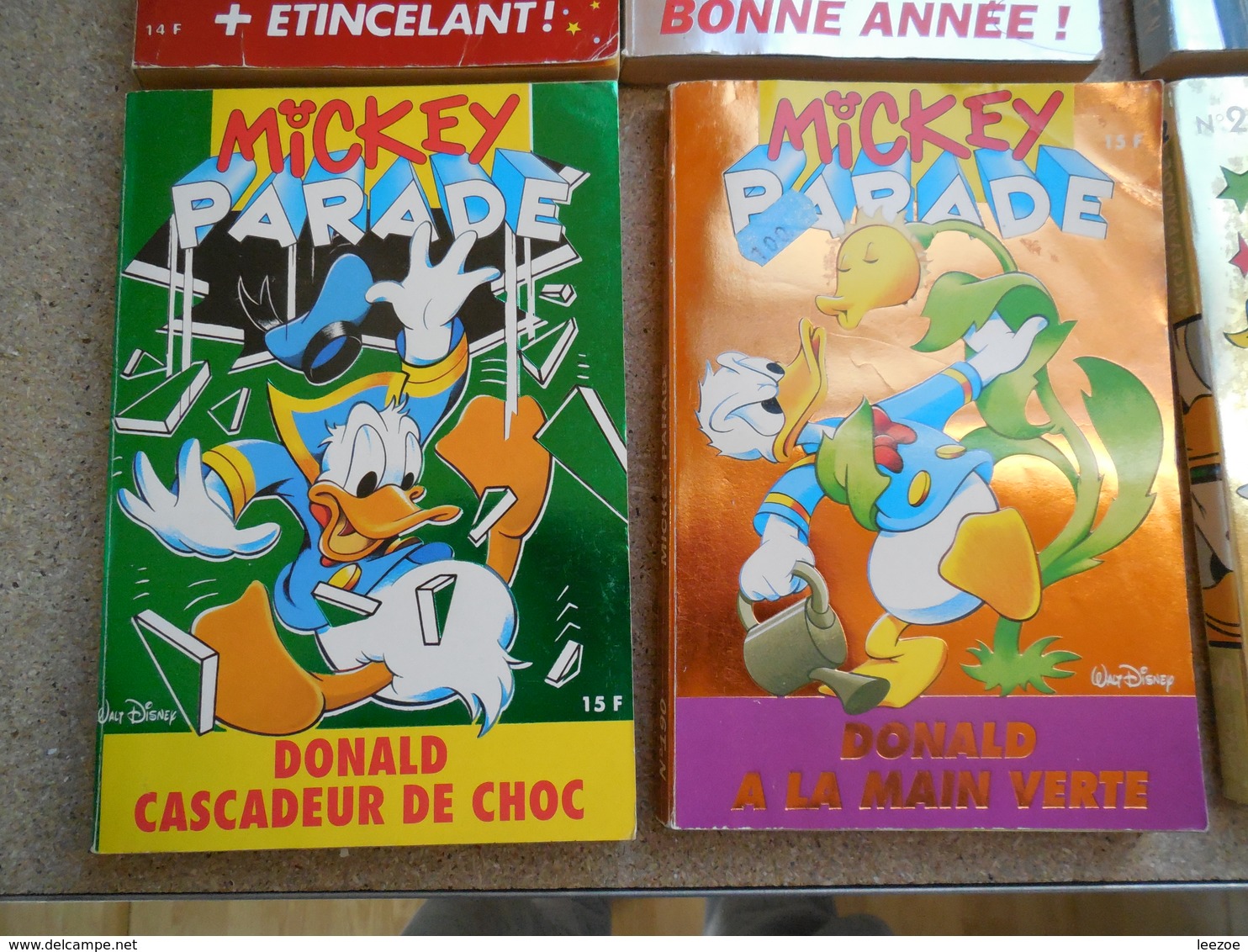 Mickey Parade N°140.157.174.181.190.206A. Et Mickey Parade Géant N°3030.......3B0420 - Mickey Parade