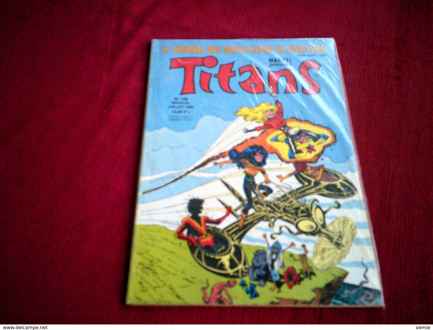 TITANS  N°  126 JUILLET  1989 - Titans