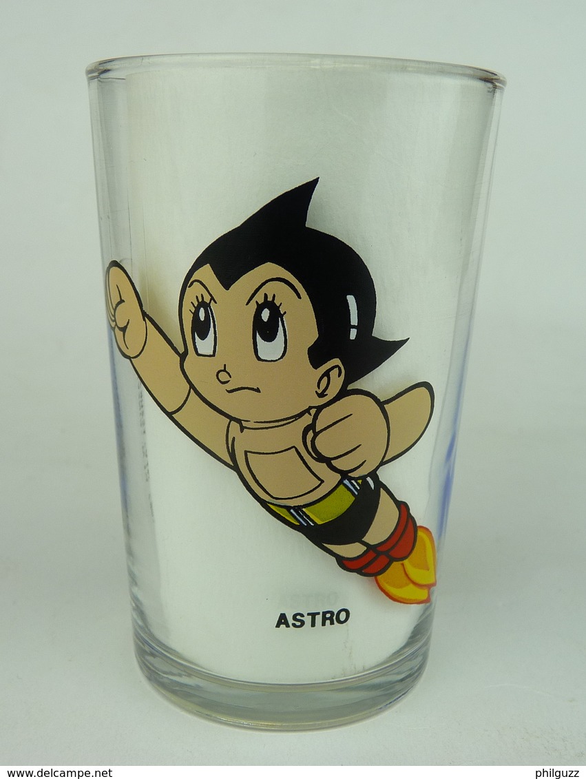 1 VERRE ASTRO BOY 1984 A03 Verres Astro Le Petit Robot - Arte Della Tavola