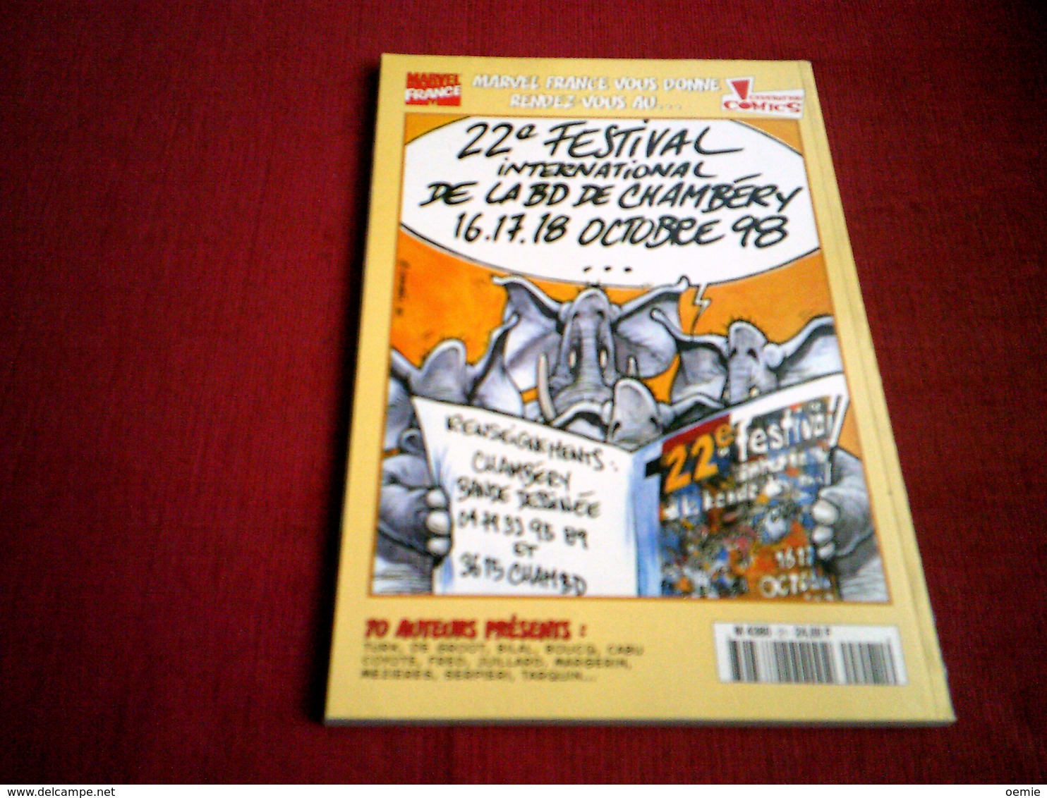 SPIDER MAN  LE MAGAZINE DE L'ARAIGNEE  N° 21  / L'ETREINTE DU VAMPIRE  /  OCTOBRE 1998 - Spider-Man