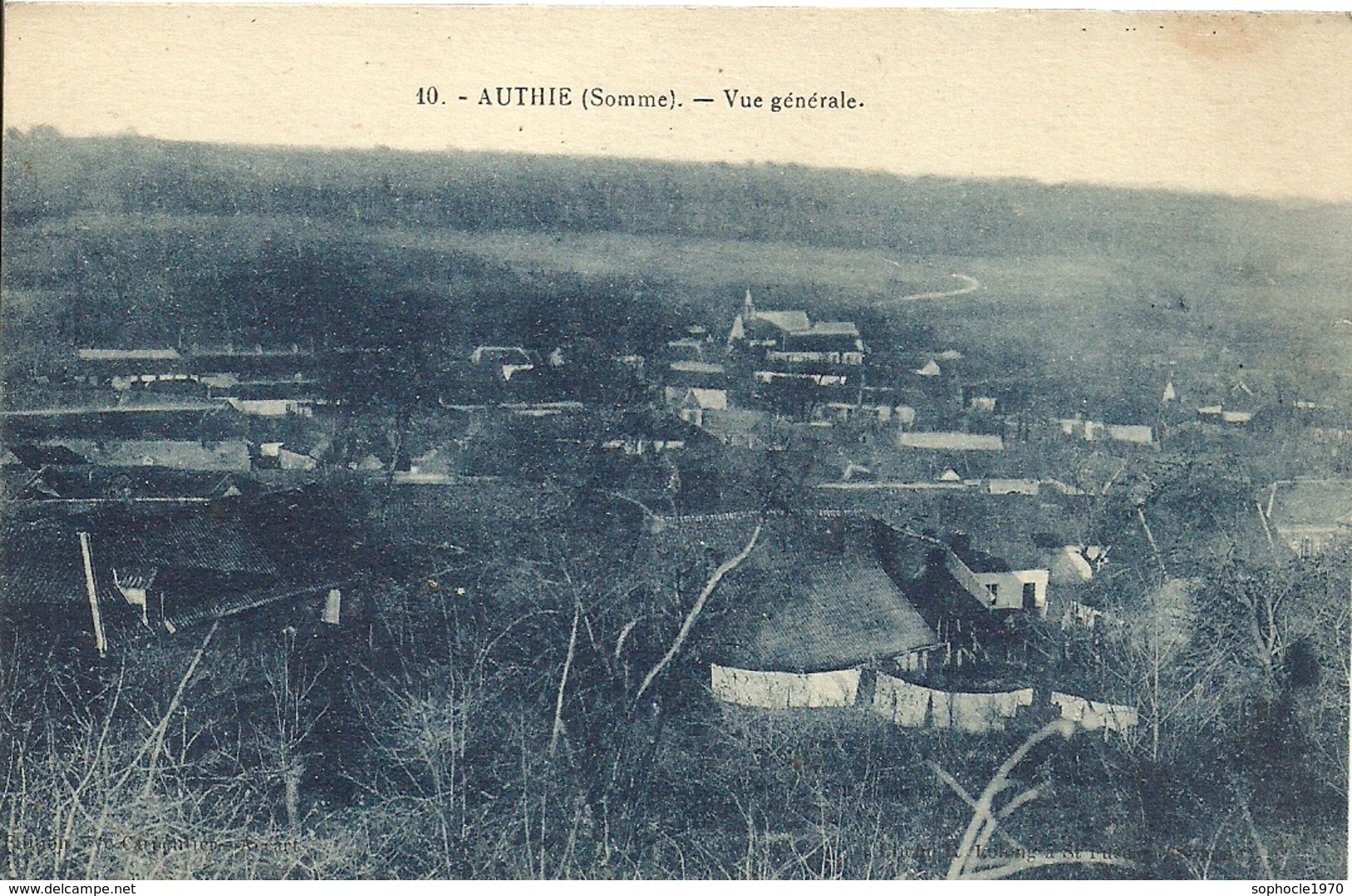 2020 - 04- SOMME - 80 - AUTHIE - Vue Générale - Ailly Le Haut Clocher