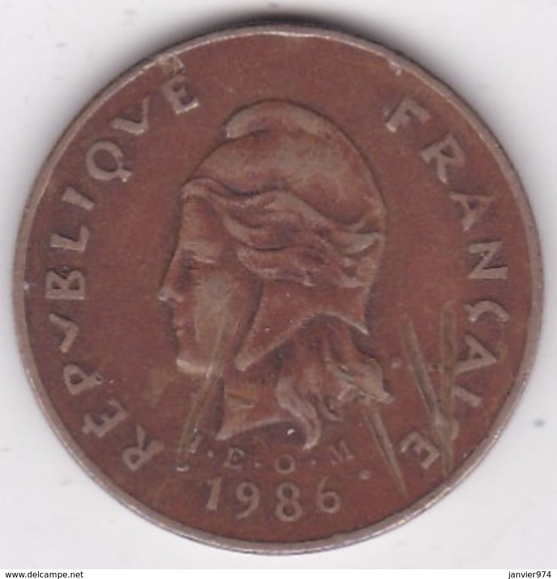 Polynésie Francaise . 100 Francs 1986, Cupro-nickel-aluminium - Polynésie Française