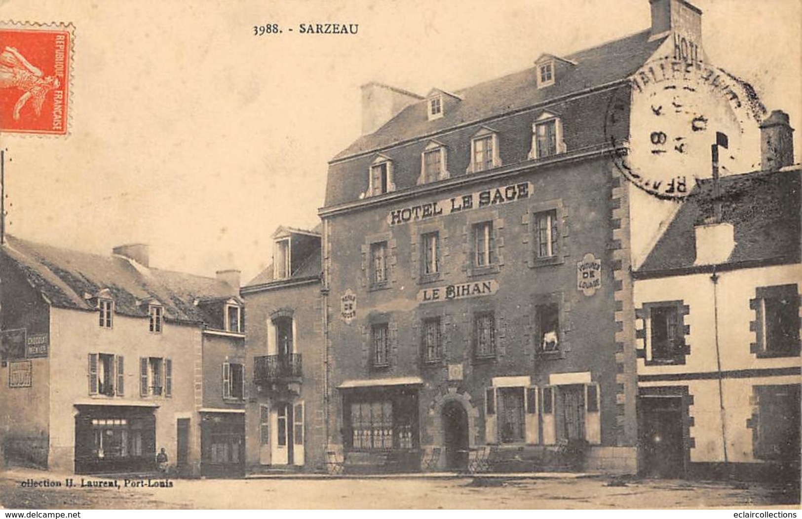 Sarzeau         56         Hôtel Le Sage         (Voir Scan) - Sarzeau