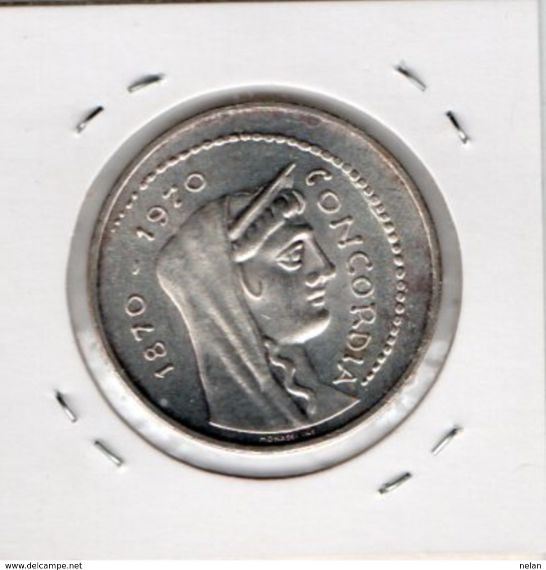 ITALIA- 1000 LIRE 1970  KM-101  FDC  ARGENTO - 1 000 Lire