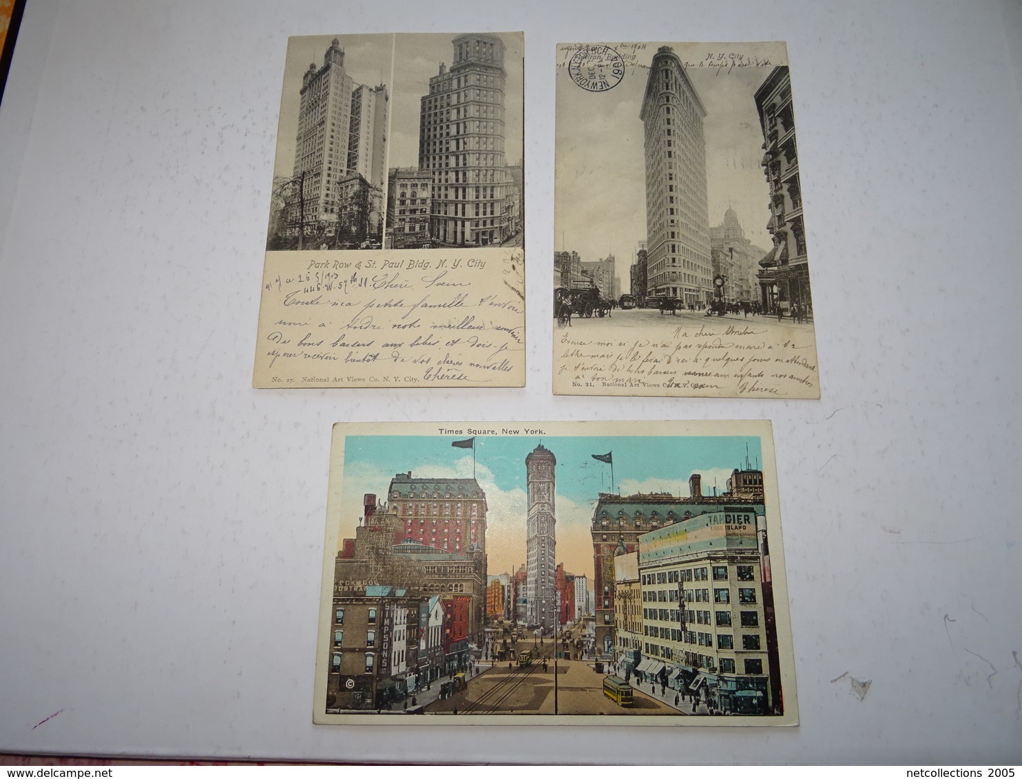 ETATS-UNIS LOT DE 9 CARTES POSTALE TOUTE DIFFERENTES SUR NEW-YORK CITY (CJ) - Collections & Lots