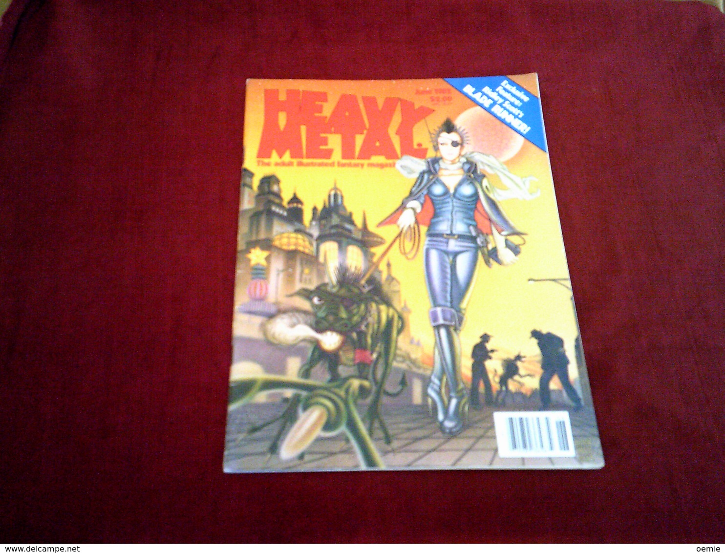 HEAVY  METAL   JUNE 1982 - Science Fiction