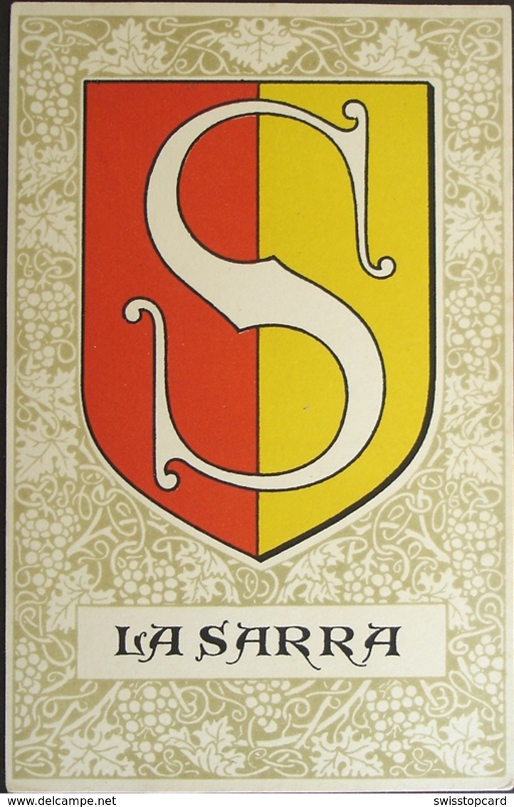 LA SARRAZ Litho Wappen - La Sarraz