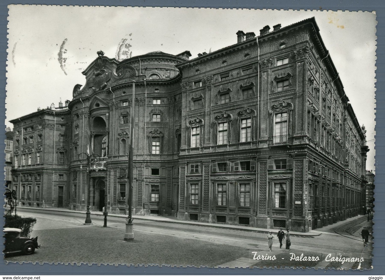 °°° Cartolina - Torino Palazzo Carignano Viaggiata °°° - Palazzo Carignano