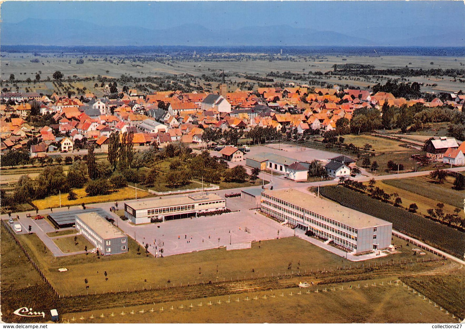 67-MARCKOLSHEIM- VUE AERIENNE DU CES - Sonstige & Ohne Zuordnung