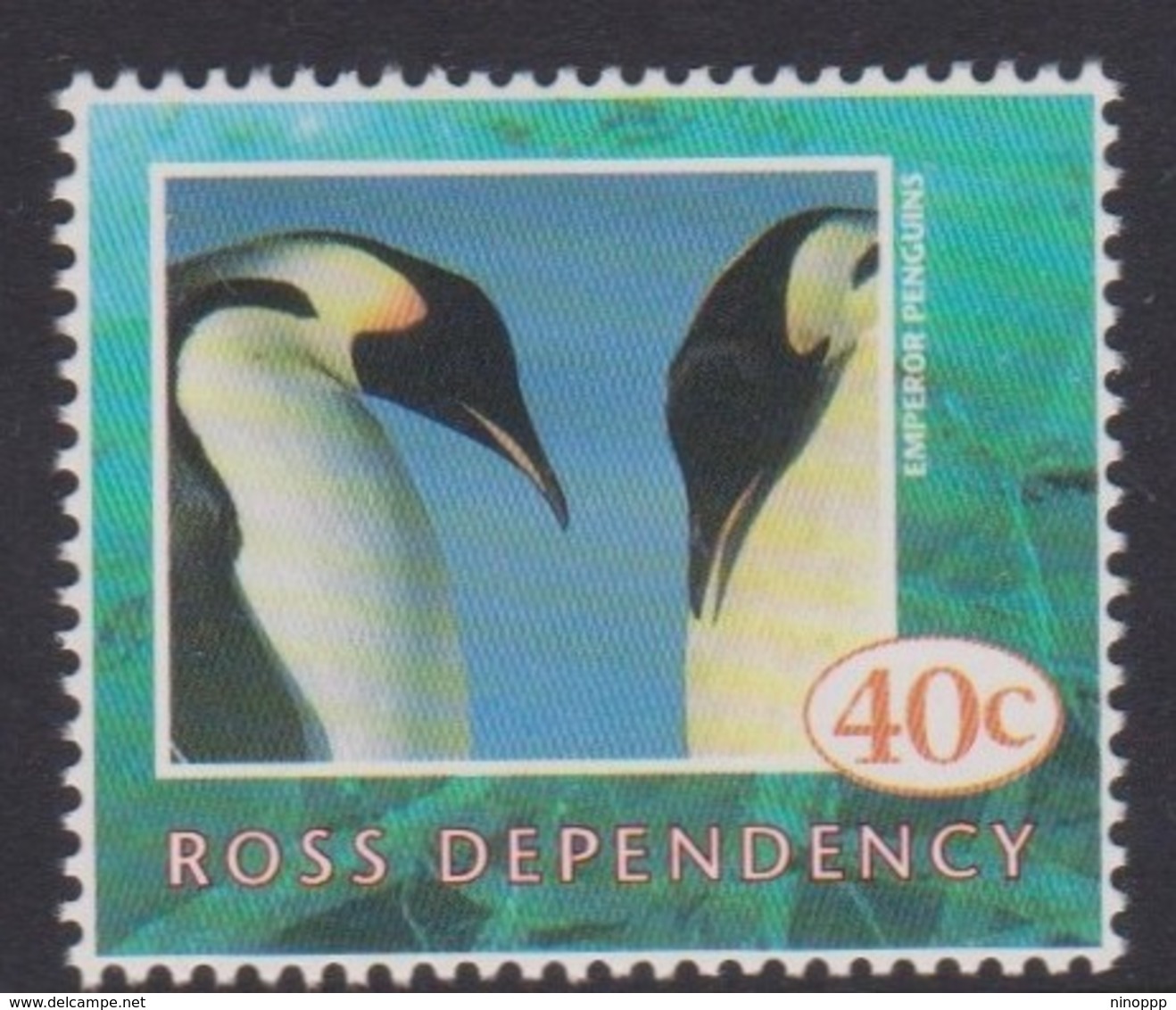 New Zealand-Ross Dependency  SG 24 1995 Antarctic Seals  40c Penguin, Mint Never Hinged - Neufs