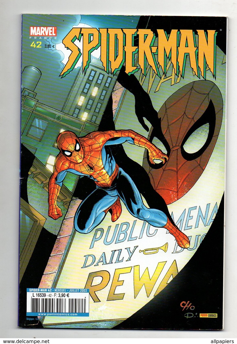 Spiderman - Spider-man n°42 Fatale attraction - point d'interrogation -  tisseurs de toile - la groupie - Steel Spider de 2003