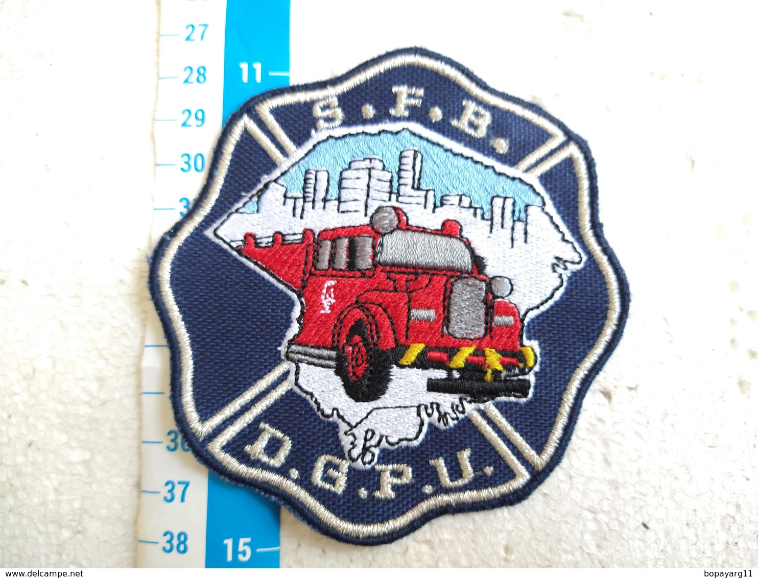 Argentina Argentine Police Firefighters Truck Badge Patch   #8 - Feuerwehr