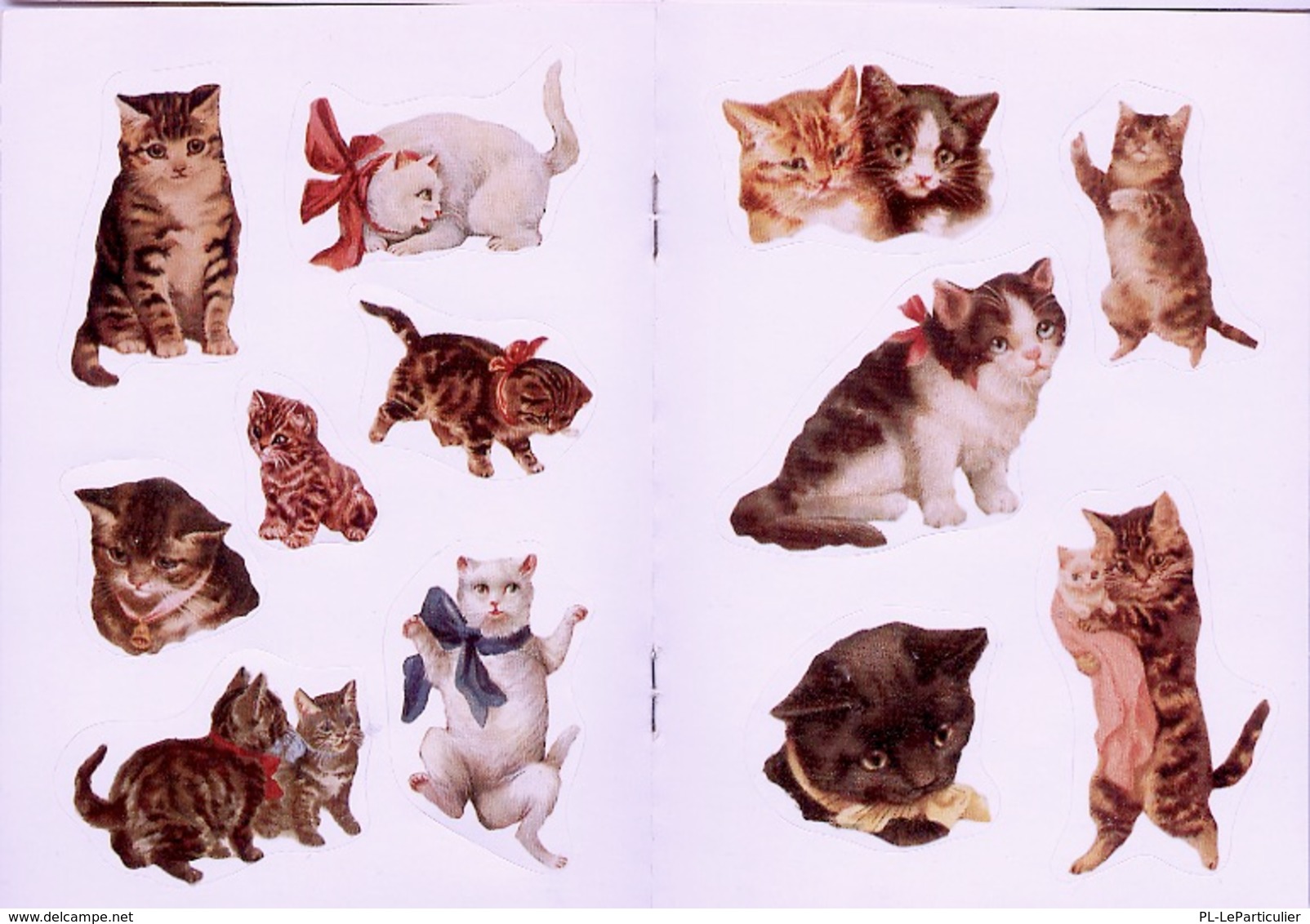 Old Time Cats Stickers By Carol Belanger Grafton Dover USA (autocollants) - Activity/ Colouring Books
