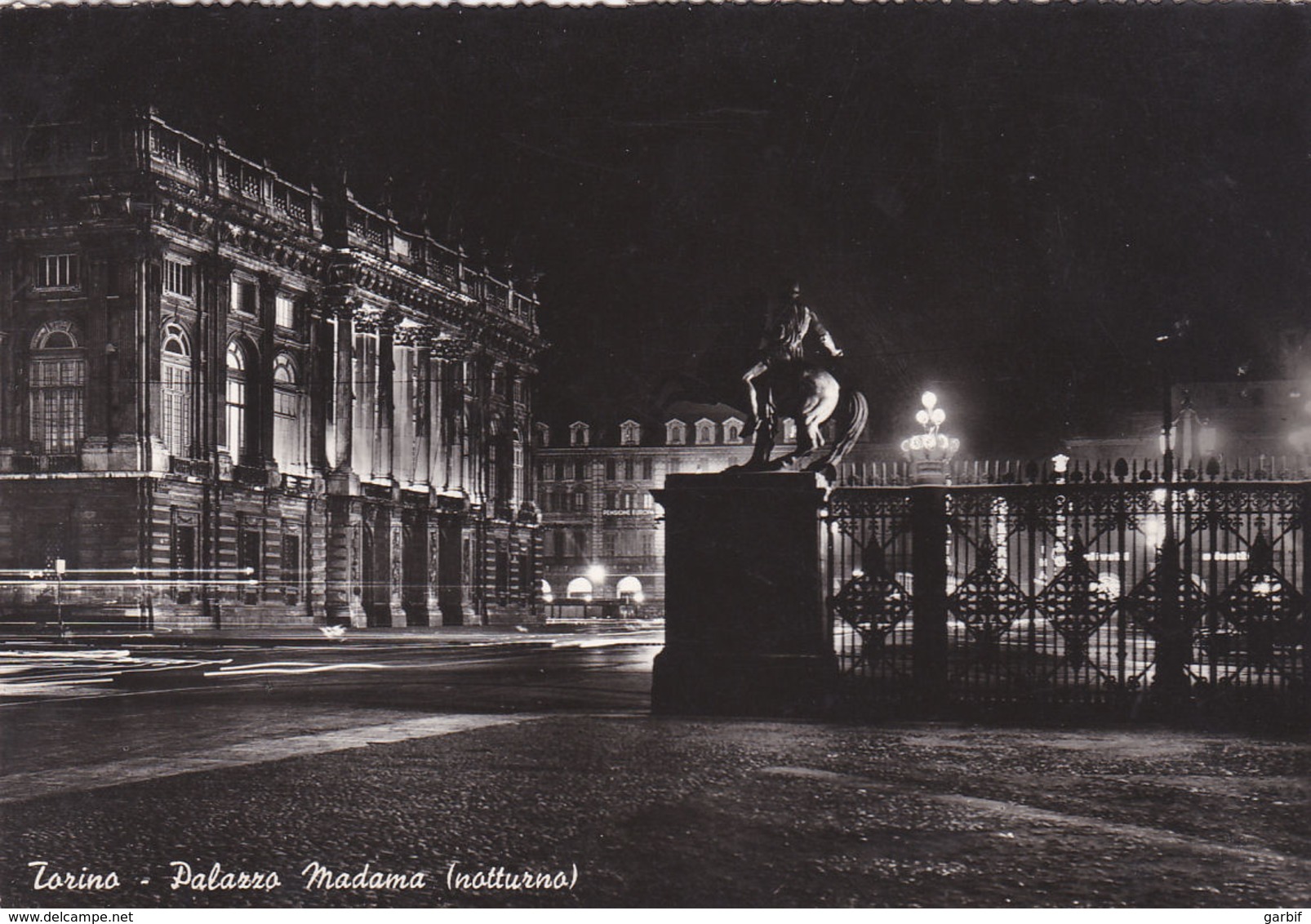 Torino - Palazzo Madama - Notturno - Fg Vg - Palazzo Madama