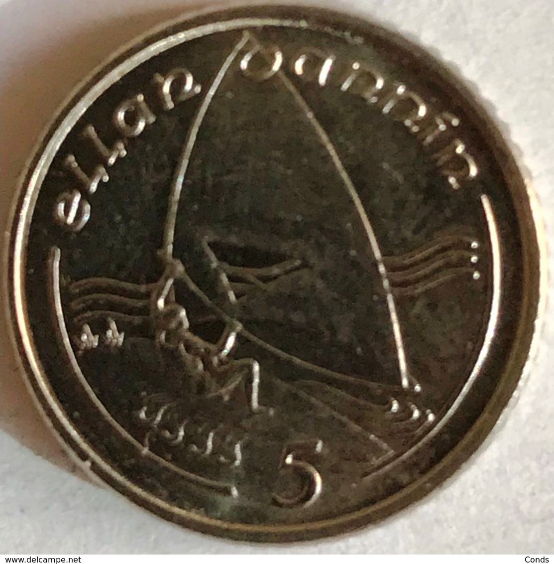 5 Pence Isle Of Man 1990 TB - Isle Of Man