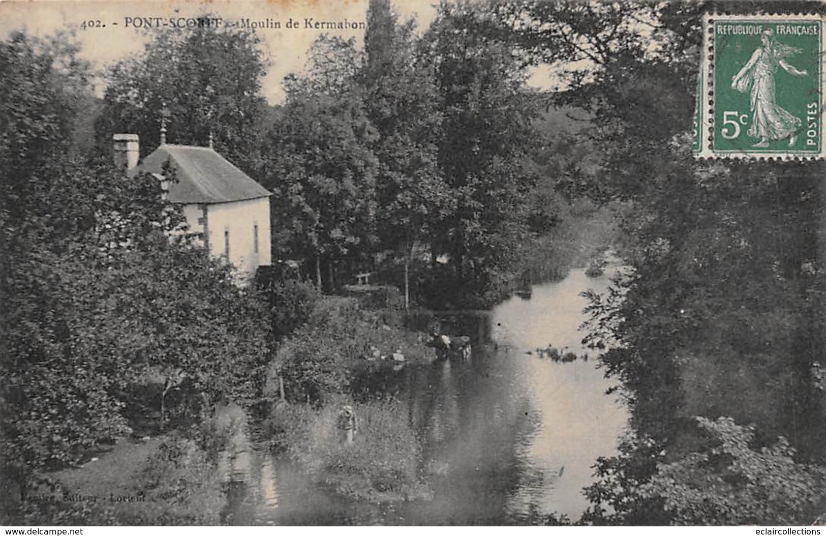 Pont Scorff         56    Moulin De Kermabon       (Voir Scan) - Pont Scorff