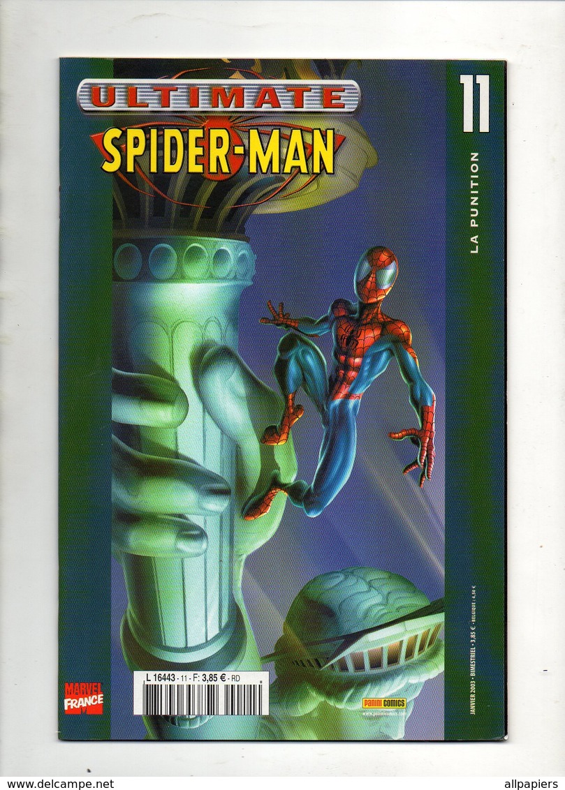 Spider-Man Ultimate N°11 En Direct - La Punition - Web-Space De 2003 - Spider-Man