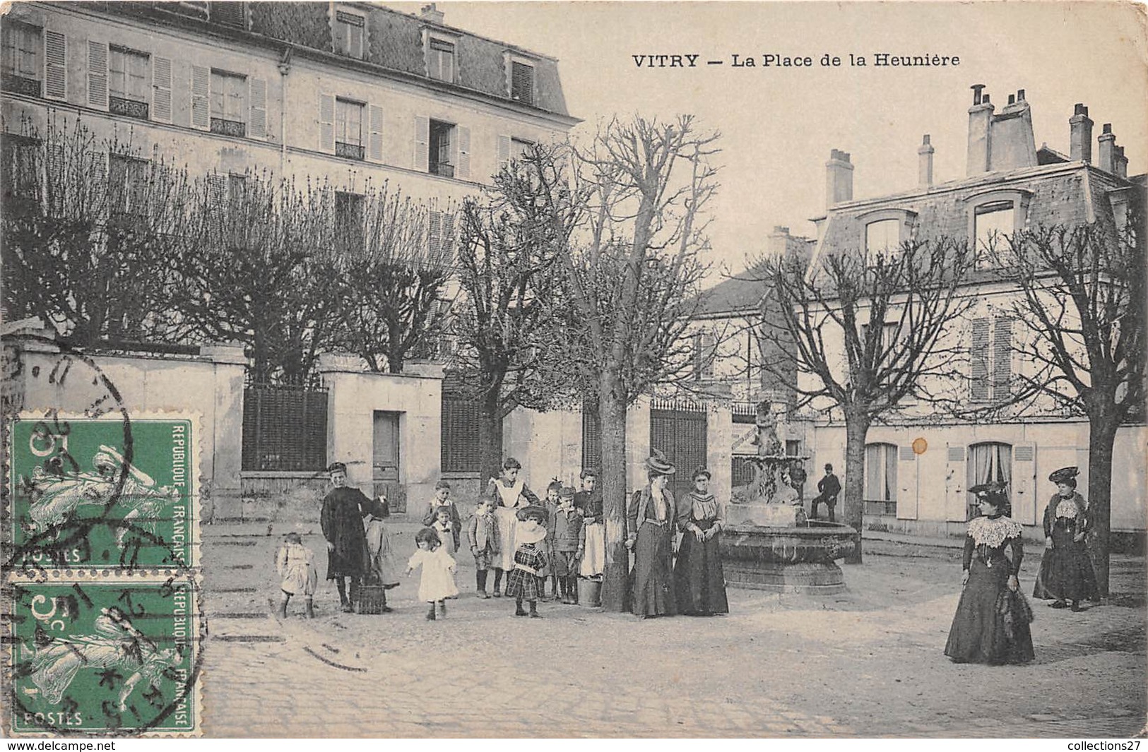 94-VITRY- LA PLACE DE LA HEUNIERE - Vitry Sur Seine