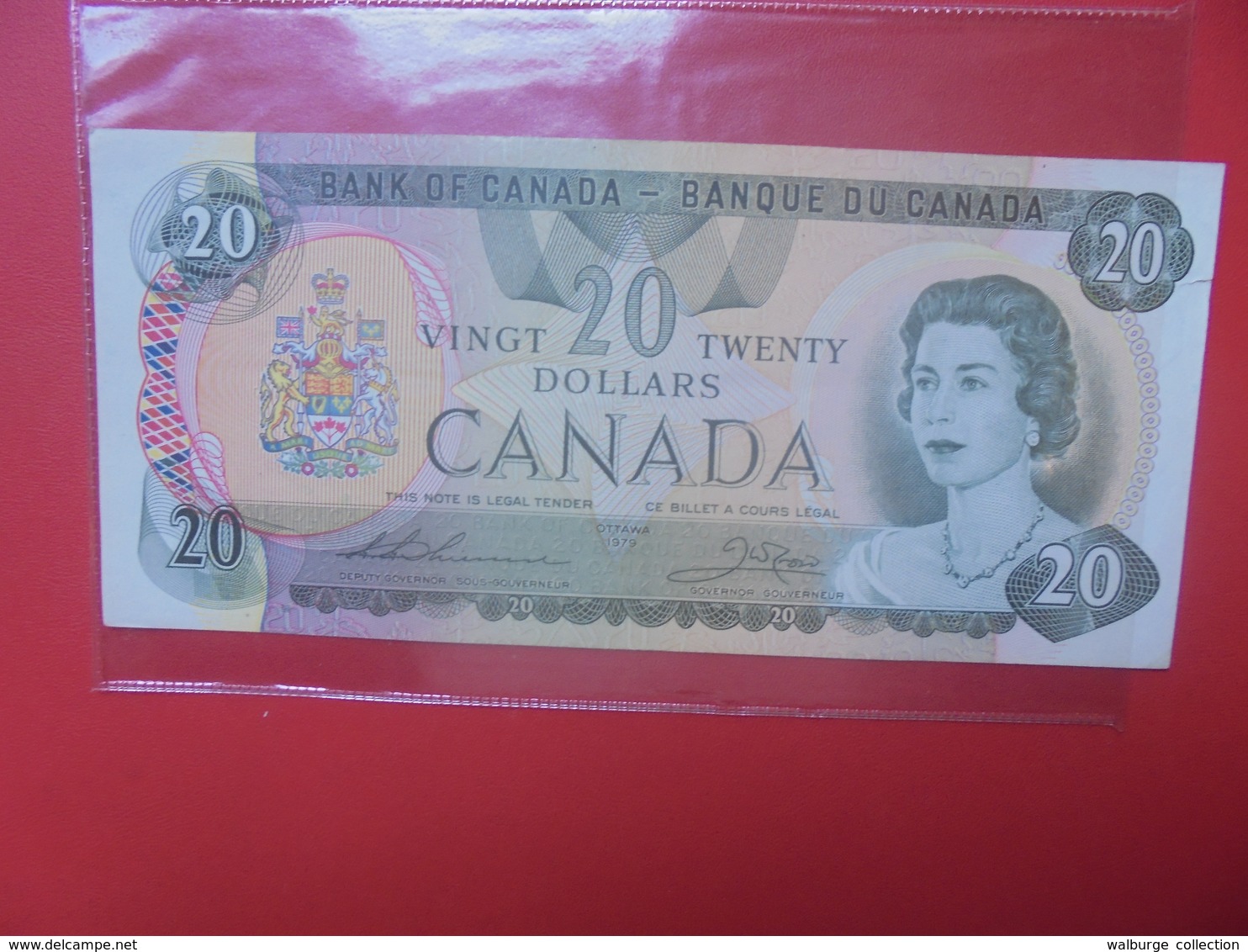 CANADA 20$ 1979 SIGNATURE "C" CIRCULER (B.10) - Canada