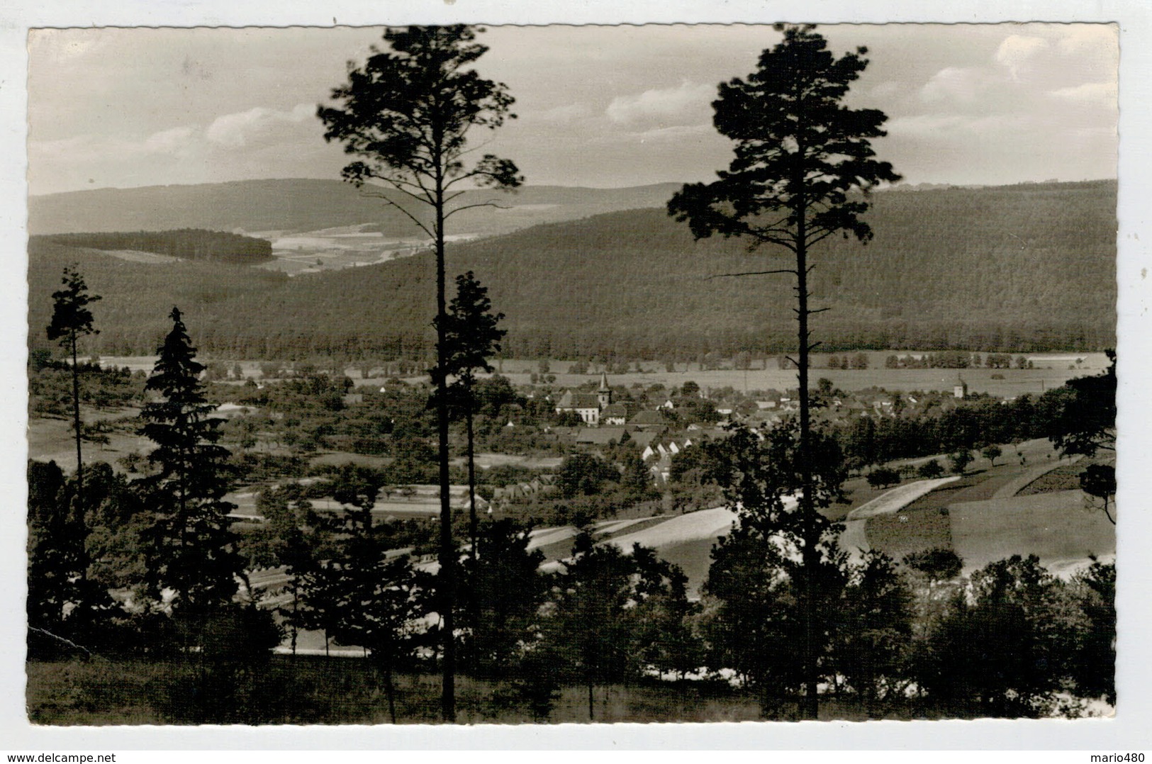 C.P.  PICCOLA    BAD  KOENIG  IM  ODENWALD      2 SCAN   (VIAGGIATA) - Bad König