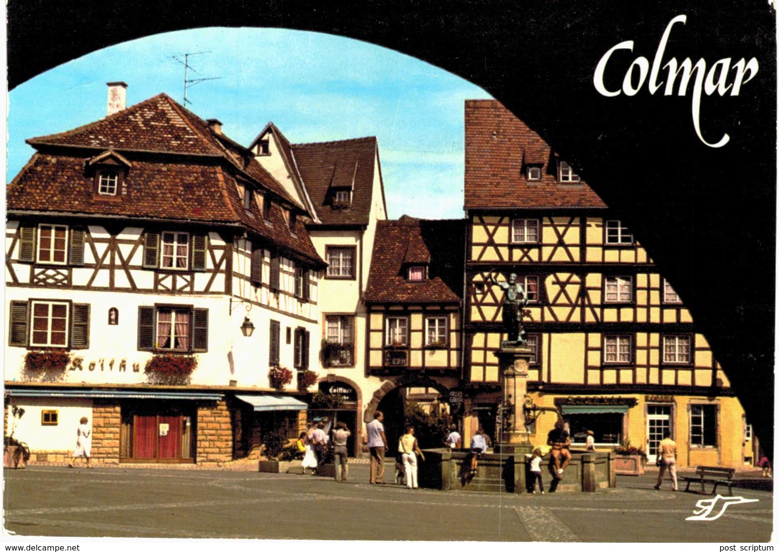 Lot 162-  Colmar- environ 300 cartes (soit 1,58 kg)