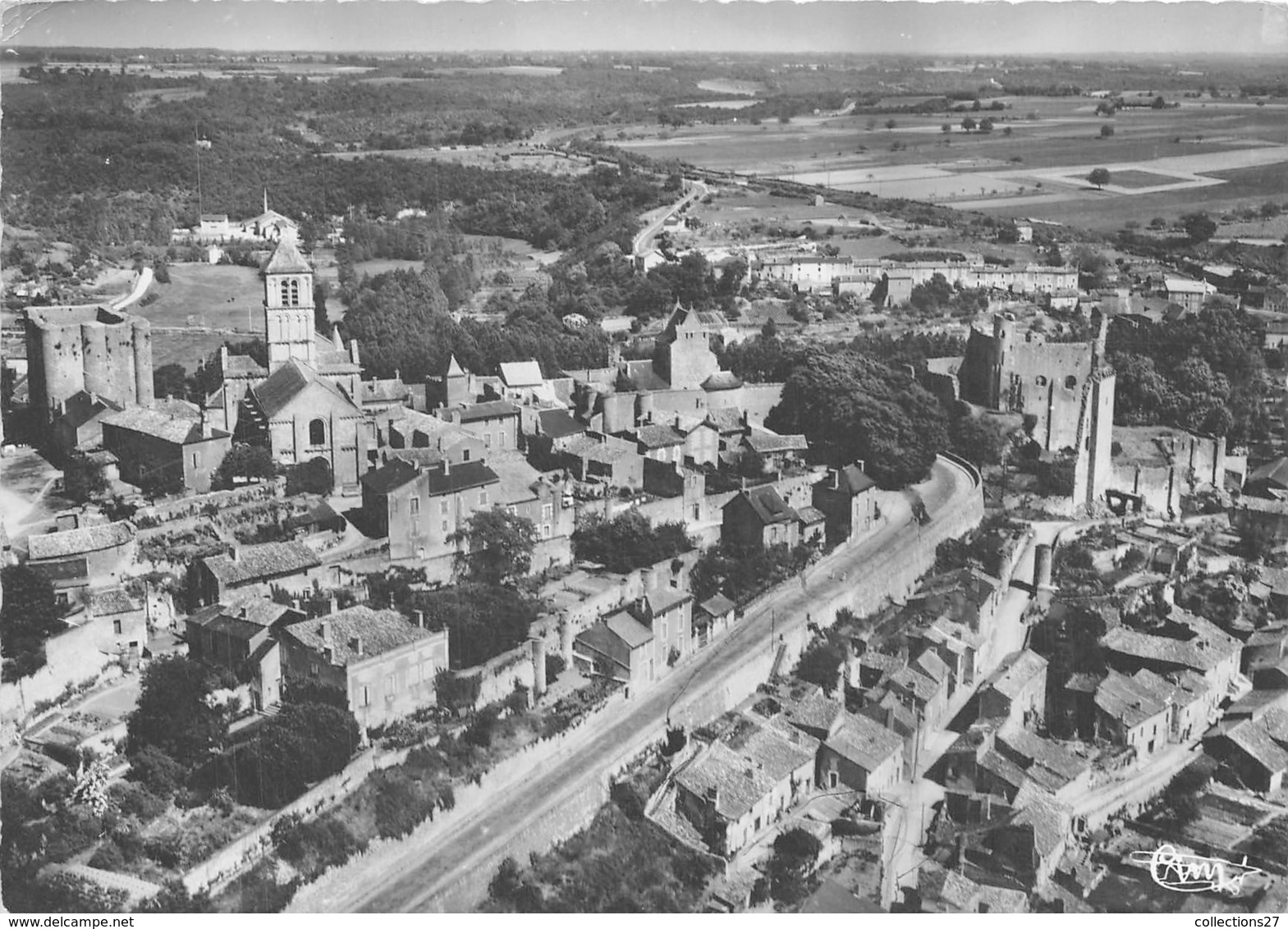 86-CHAUVIGNY- VUE AERIENNE - Chauvigny