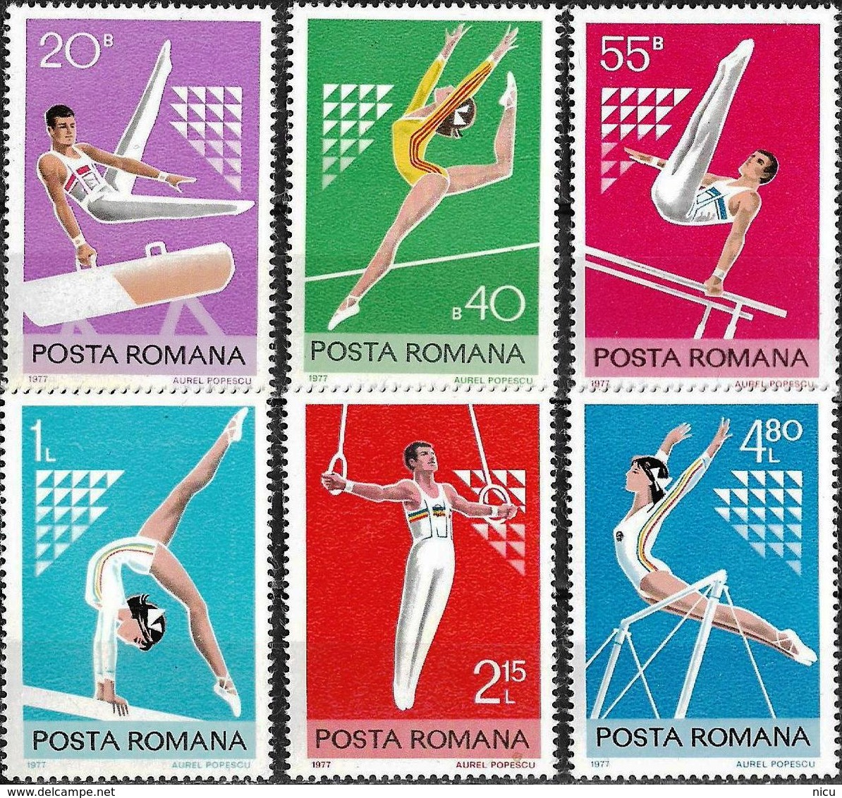 1977 - SPORT - GYMNASTICS - Sonstige & Ohne Zuordnung