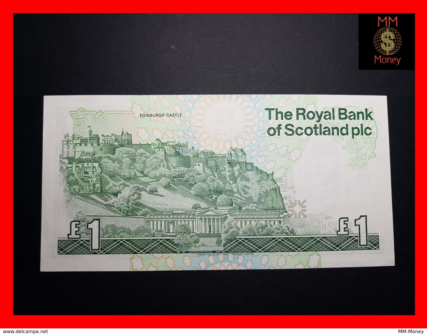 SCOTLAND 1 £ 25.3.1987  P. 346 "Royal Bank Of Scotland"  *scarce*   *large Size*  UNC - 1 Pound