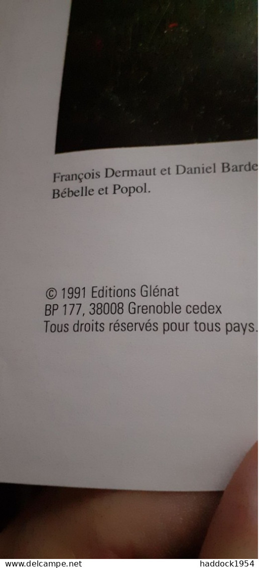 Tschaggatta Tome 6 Les Chemins De Malefosse BARDET DERMAUT Glénat 1991 - Chemins De Malefosse, Les