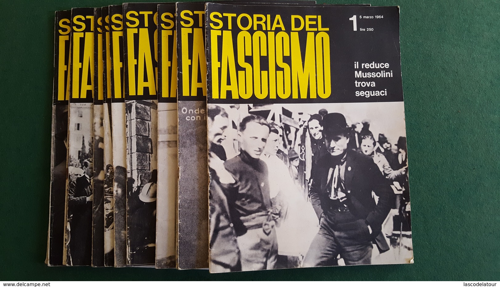 STORIA DEL FASCISMO 12 Premiers Numéros - Guerre 1914-18