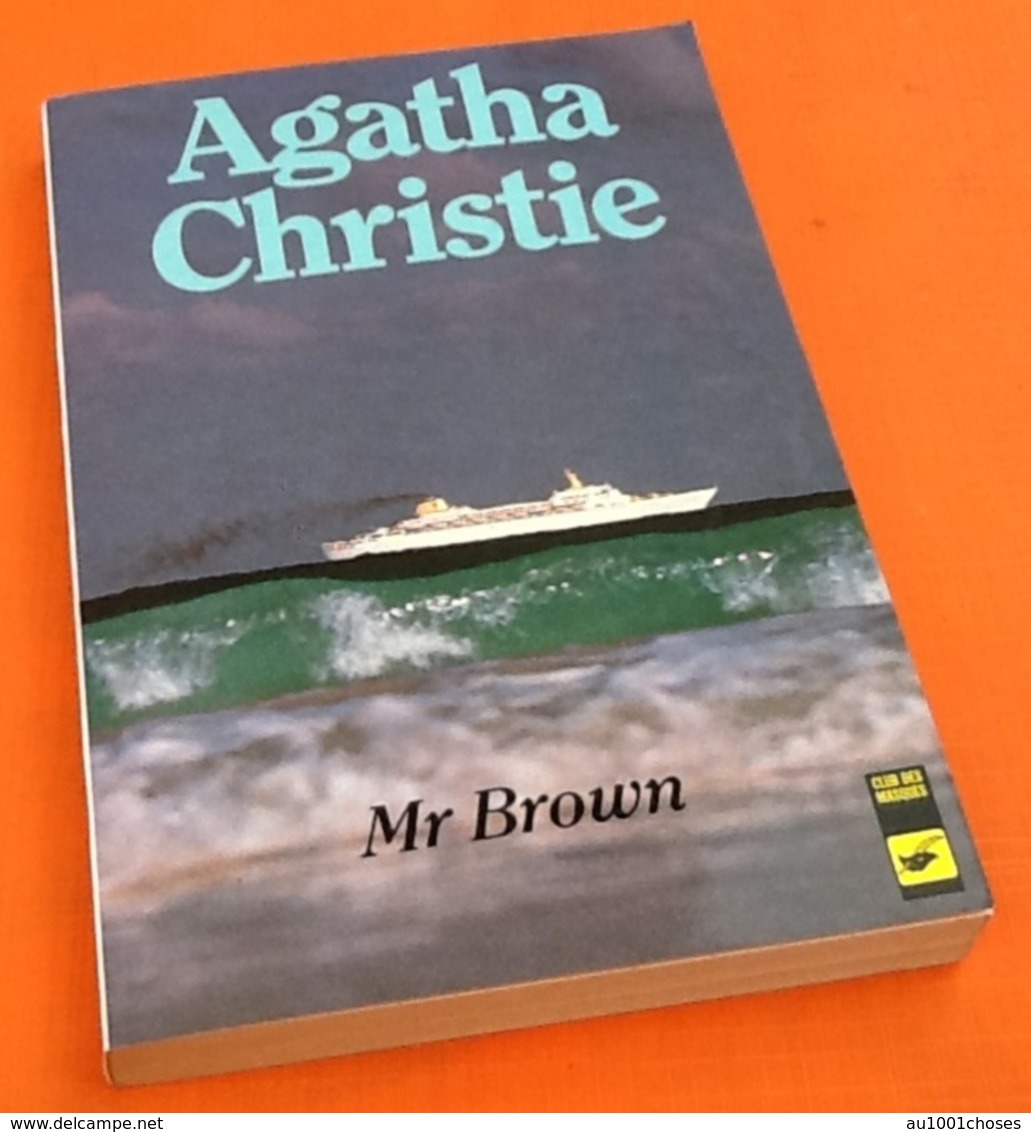 Agatha Christie   Mr  Brown   N° 68   (1983)   Club Des Masques - Agatha Christie