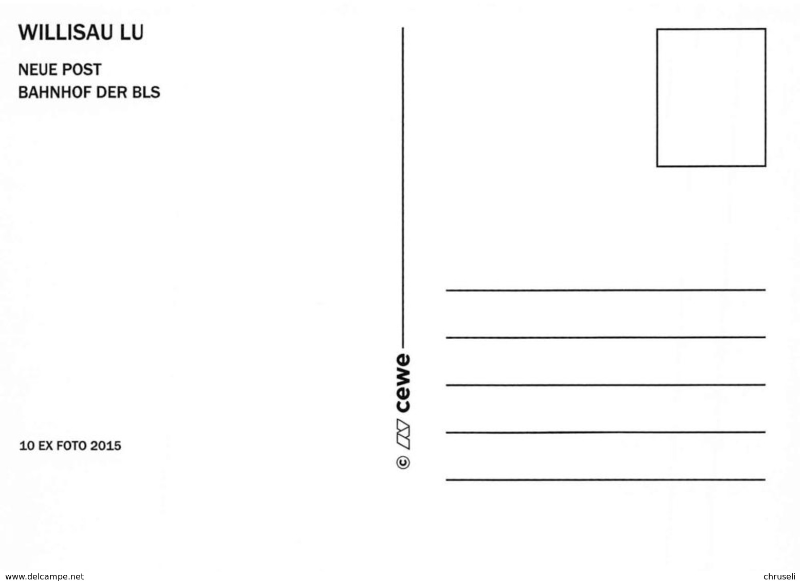 Willisau  Postauto Q   Limitierte Auflage! - Willisau