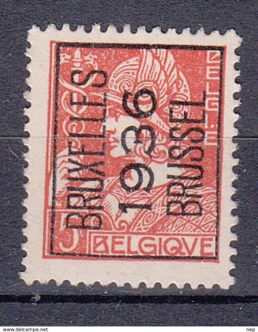 BELGIË - PREO - 1936 - Nr 302A (Mercurius) - BRUXELLES 1936 BRUSSEL - (*) - Typos 1932-36 (Cérès Et Mercure)